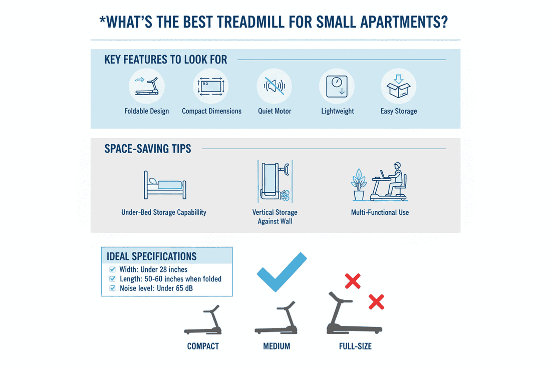 What’s the Best Treadmill for Small Apartments? | Famistar Cardio Equipment Reviews