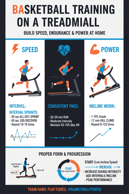 Basketball Training on a Treadmill: Build Speed, Endurance & Power at Home