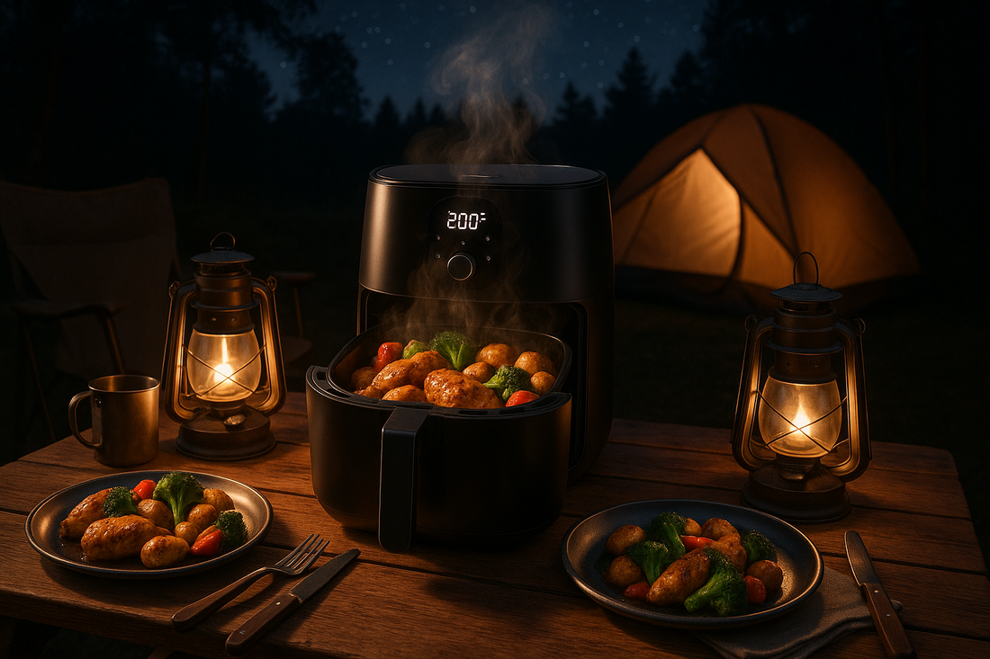 camping dinner ideas with air fryer