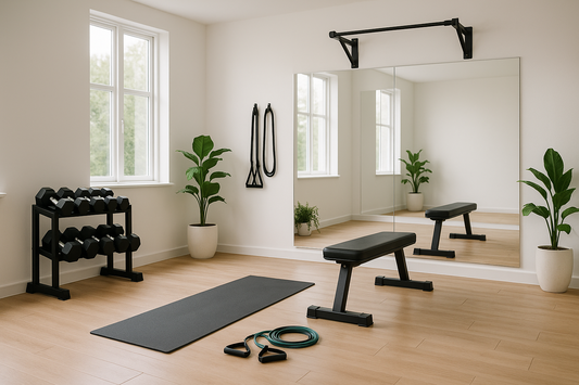 Home Gym Upgrade with Folding Treadmill