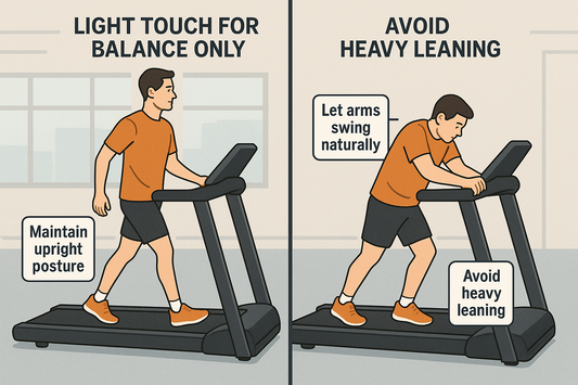 handrails for treadmills