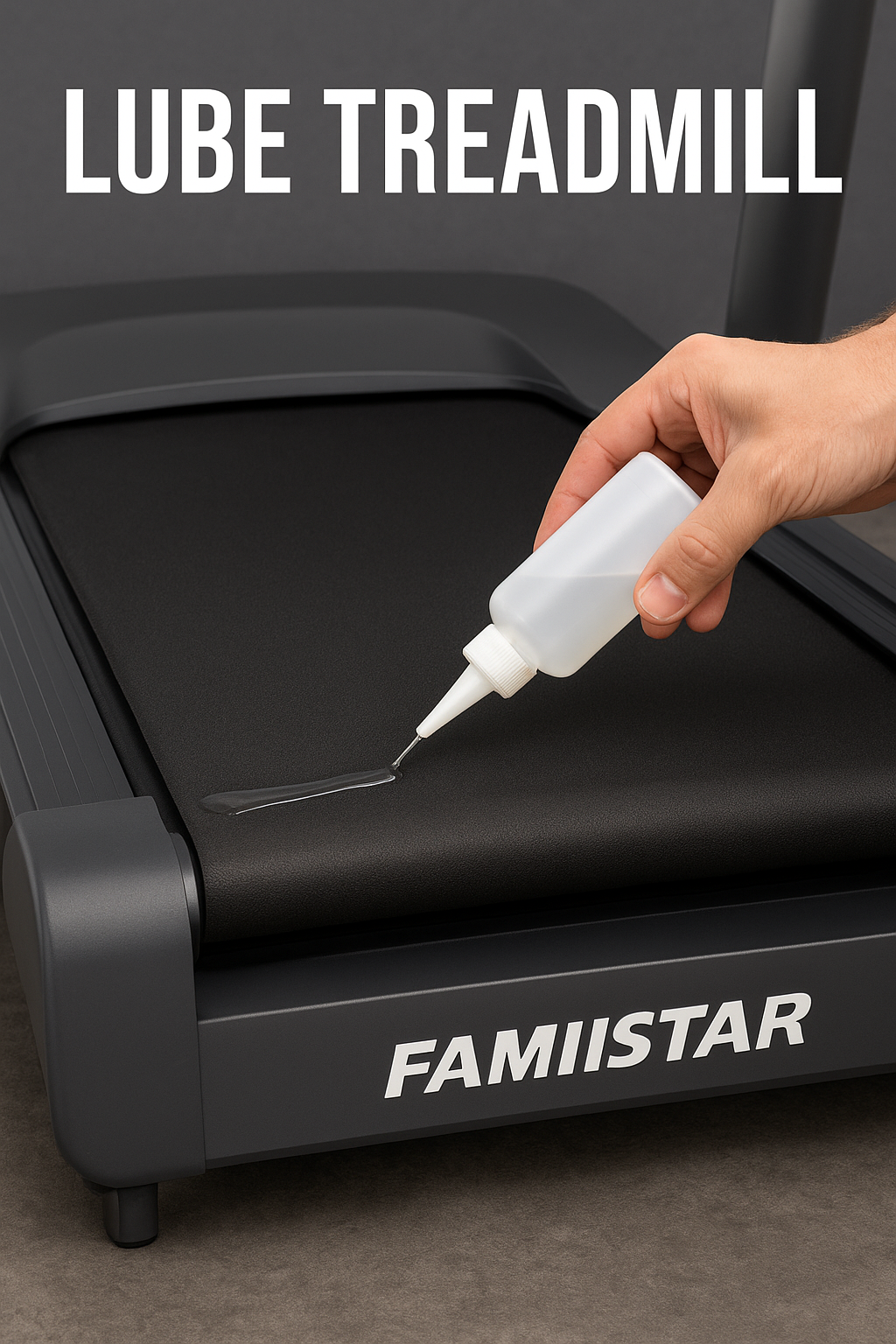 how often to lube treadmill
