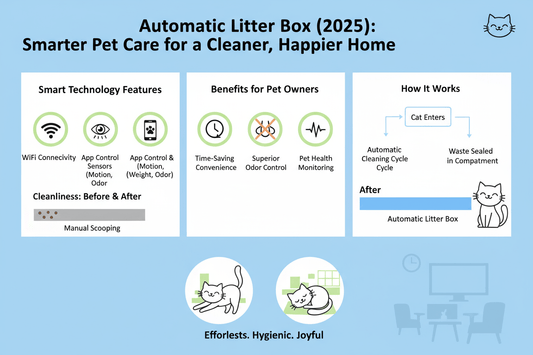 Automatic Litter Box(2025): Smarter Pet Care for a Cleaner, Happier Home