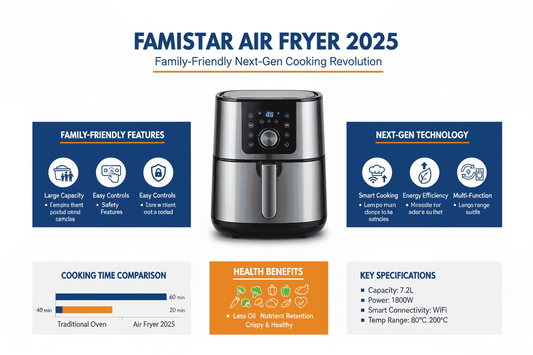 Famistar Air Fryer vs Others: 2025’s Next-Gen Cooking Revolution Explained