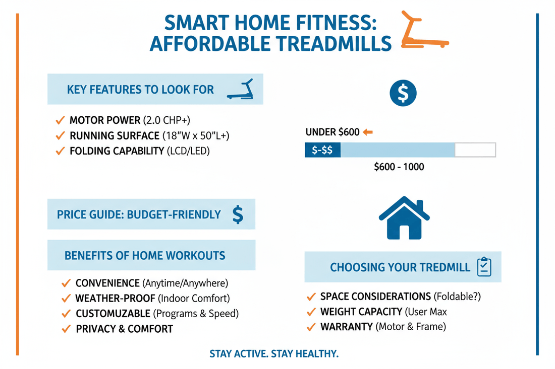 Best Affordable Treadmill 2025 | Top Home Workout Treadmill Deals in USA