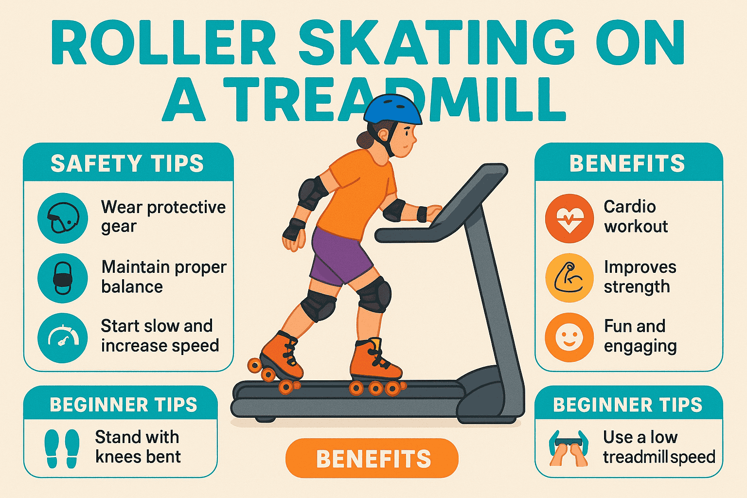 Treadmills Risks Rollerskating On A Treadmill — Risks, Benefits & Safe Experimentation ...