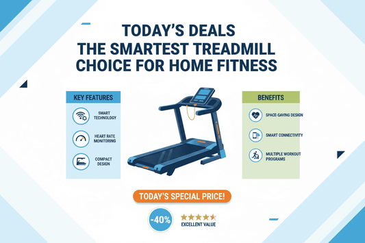 Today's Deals — The Smartest Treadmill Choice for Home Fitness