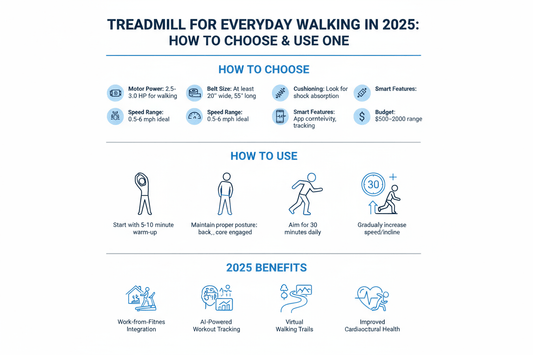  Treadmill for Everyday Walking in 2025: How to Choose & Use One
