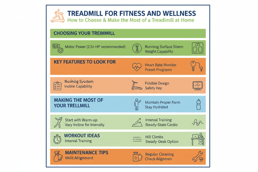 Treadmill for Fitness and Wellness(2026): How to Choose & Make the Most of a Treadmill at Home