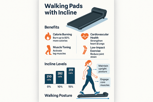 Walking Pads with Incline | FAMISTAR Foldable Treadmills for Home Fitness