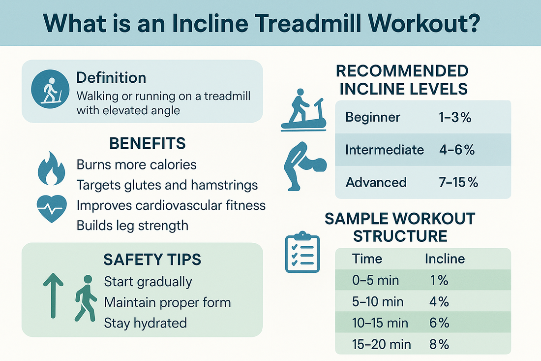 What is an incline treadmill workout