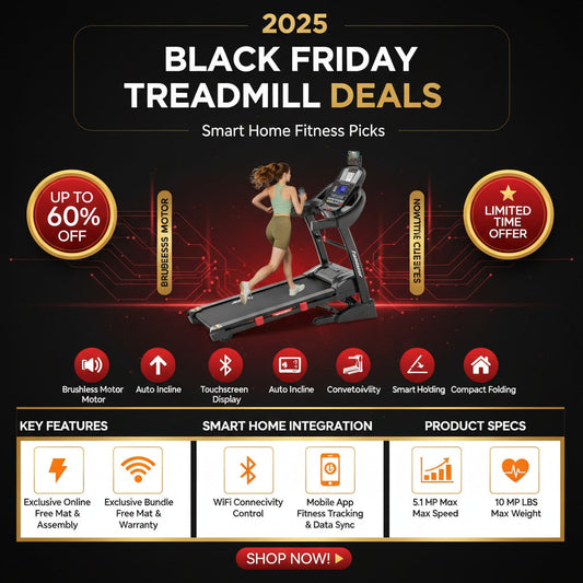 Today’s Deals on Treadmills — Save Big on Home Fitness Gear