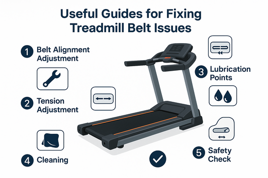 how to fix motor in treadmill that's belt is stuck