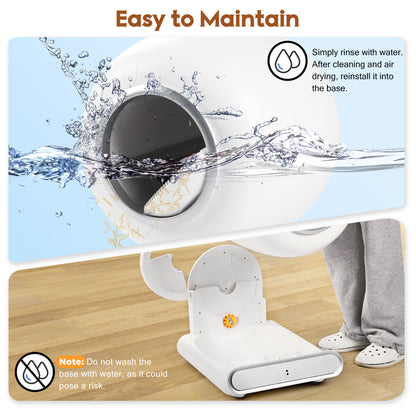 Famistar Smart Self-Cleaning Cat Litter Box 65L – Automatic, Odor-Free & App-Controlled