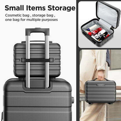 Family and business travel luggage bundle - 11-piece spinner luggage set Black Friday deals