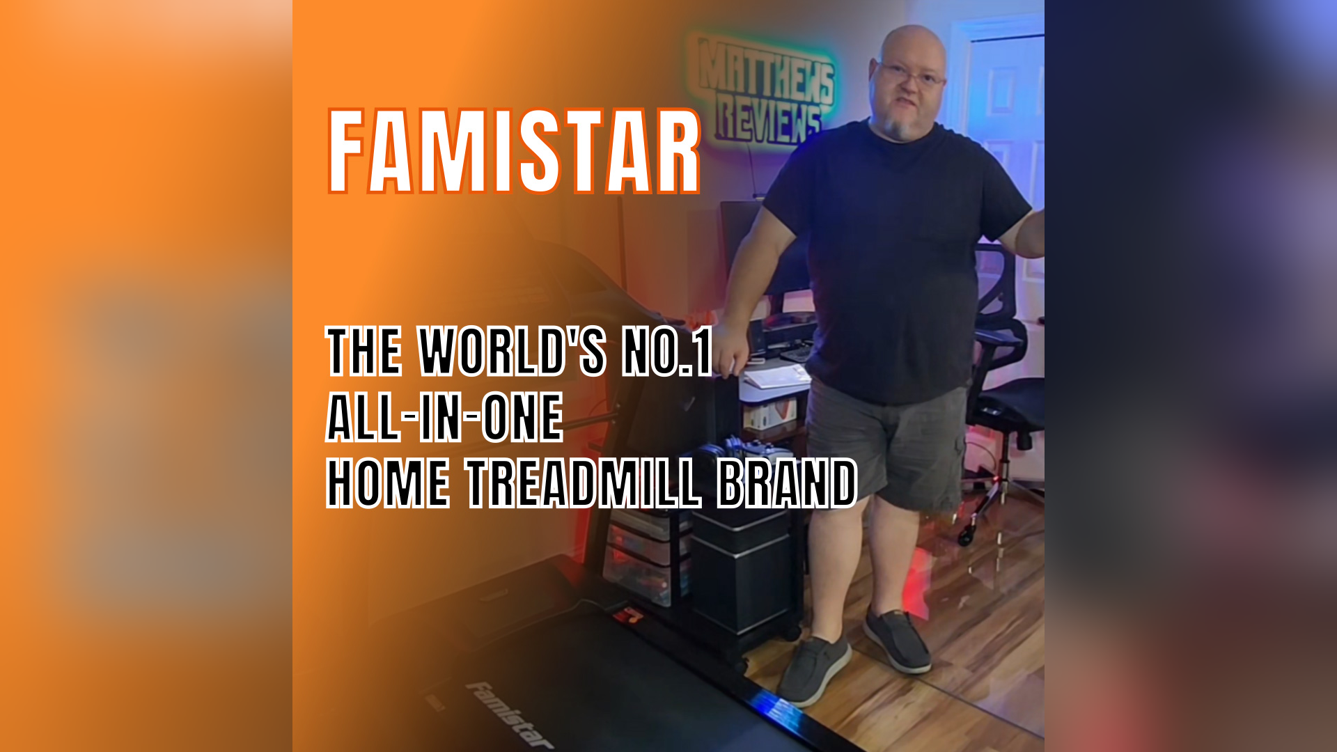 Load video: Famistar T532 foldable treadmill for home gyms and apartments — compact, quiet motor, space-saving design, and smart app connection for fitness in 2025.