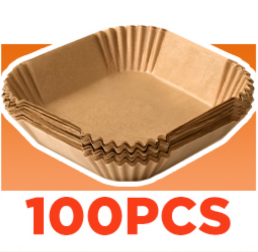 Square disposable paper liners for Famistar 7.5QT air fryer